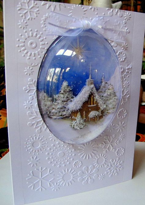 Christmas Snow Globes Diy, Cards Drawing, Christmas Cards Drawing, Print Christmas Card, Heart Prints, Heart Christmas, Christmas Tablescape, Beautiful Christmas Cards, Homemade Christmas Cards