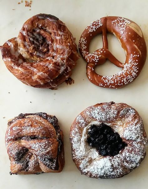 This Authentic German Bakery Has The Best Soft Pretzels In Oregon German Soft Pretzels Recipe, Germany Pretzel, Bavarian Soft Pretzels Recipe, Baker’s German Chocolate Cake Recipe, Italian Food Restaurant, German Bakery, Bakery Website, German Baking, Flaky Pastry