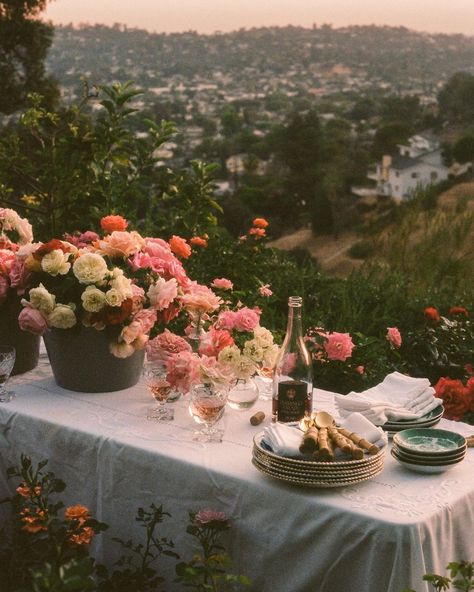 Flamingo Estate, Los Angeles on Instagram: “Rosé in the rose garden x Richard” Flamingo Estate, San Francisco Girls, Australian Farm, Bohemian Modern Style, Dreamy Garden, Creative Retreat, Garden Aesthetic, City Of Angels, Pink Houses