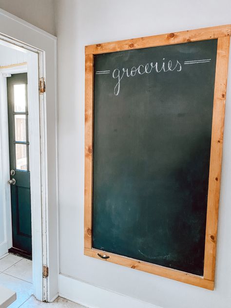 How To Make A Chalkboard Diy, How To Make A Chalkboard, How To Make Chalkboard, Diy Chalkboard Frame, Wood Window Sill, Homemade Chalkboard, Home Decor And Organization, Chalkboard Wall Decor, Chalkboard Projects