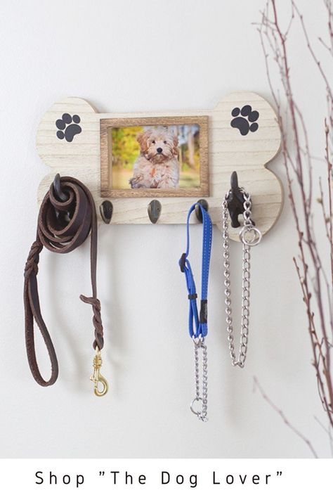 Dog Leash Holder, Leash Holder, Dog Crafts, Pet Leash, Dog Gear, Dog Decor, Dog Signs, Dog Pin, Dog Memorial