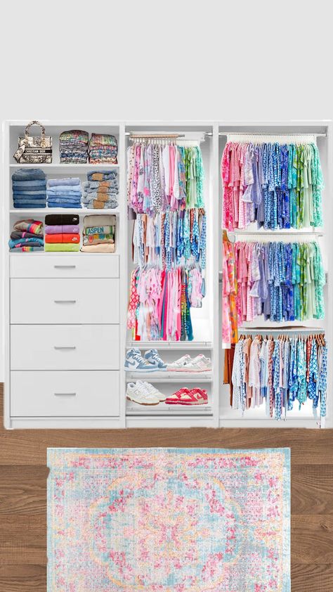 #closet #dreamcloset #preppy #clothes #fyp #fypshuffle #fyppppppppppppppppppppppppppppppppppppppppppppppppppppppppp #fyppppp Preppy Walk In Closet, Closet Ideas Preppy, Preppy Closet Organization, Preppy Closet, Preppy Wardrobe, Preppy Inspiration, Wardrobe Room, Preppy Clothes, Preppy Room