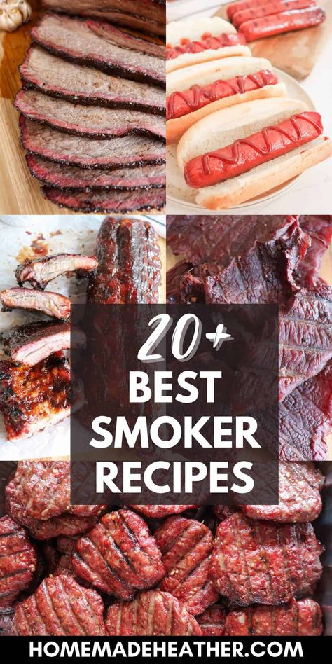 20 Best Smoker Recipes Pizza Seafood, Vegetables Pizza, Smoker Grill Recipes, Smoked Pork Recipes, Pie Iron Recipes, Bbq Smoker Recipes, Smoker Recipes Electric, Pellet Smoker Recipes, Best Smoker