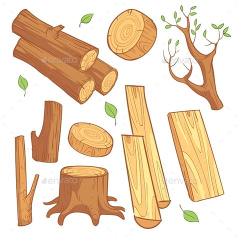 Cartoon Wooden Materials Firewood Illustration, Wood Illustrations, Wooden Illustration, Log Drawing, Wood Cartoon, Whiteboard Planner, Wooden Drawing, Wood Png, Inkscape Tutorials