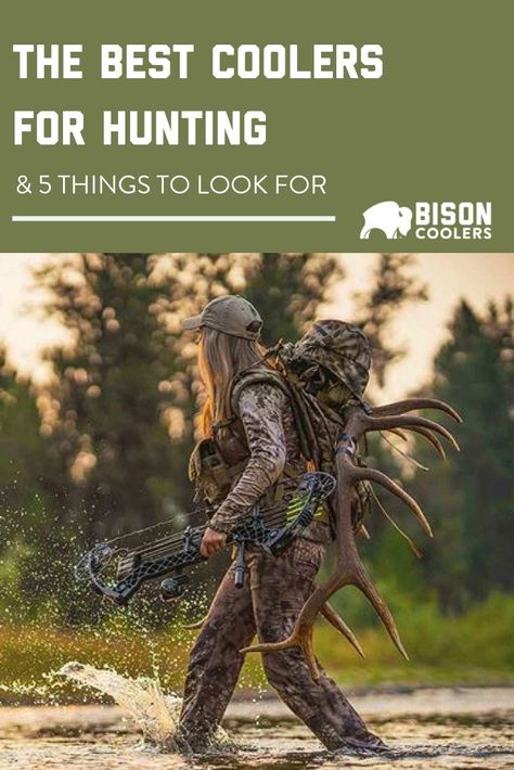 You can keep this checklist in mind while you shop for a cooler, or you can save yourself time (and some money) by purchasing a Bison cooler. They meet all the requirements mentioned above… and then some. | Bison Coolers Duck Hunter Gifts, Practical Gift Ideas, Hunting Gloves, Deer Hunting Tips, Bow Hunter, Duck Hunter, Hunting Women, Survival Life Hacks, Hunting Tips