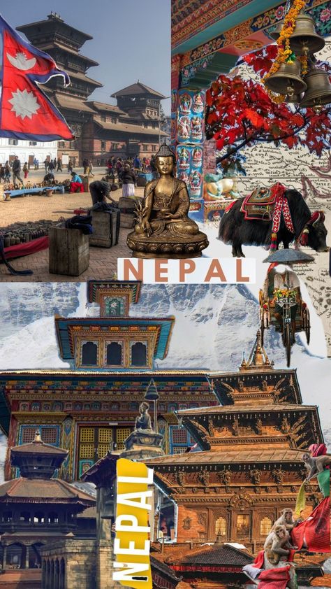 #nepal 🇳🇵 Nepal Wallpaper, Nepal Aesthetic, Nepal Tourism, Nepali Culture, Nepal Himalayas, Holiday In Singapore, Vision Board Images, School Trip, Aesthetic Guys