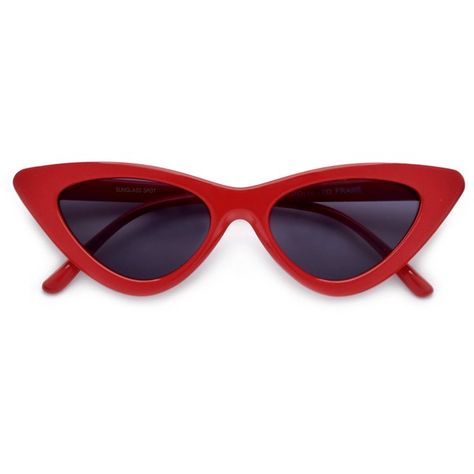 Slim Streamlined Cat Eye Silhouette Sunnies ($5) ❤ liked on Polyvore featuring accessories, eyewear, sunglasses, cat eye sunnies, cateye sunglasses, cat eye sunglasses, cat-eye glasses and lens glasses Red Lens Sunglasses, Red Cat Eye Glasses, Red Cat Eye Sunglasses, Cat Eye Sunnies, Red Glasses, Red Sunglasses, Stylish Glasses, Cat Eye Glasses, Sunglasses & Glasses