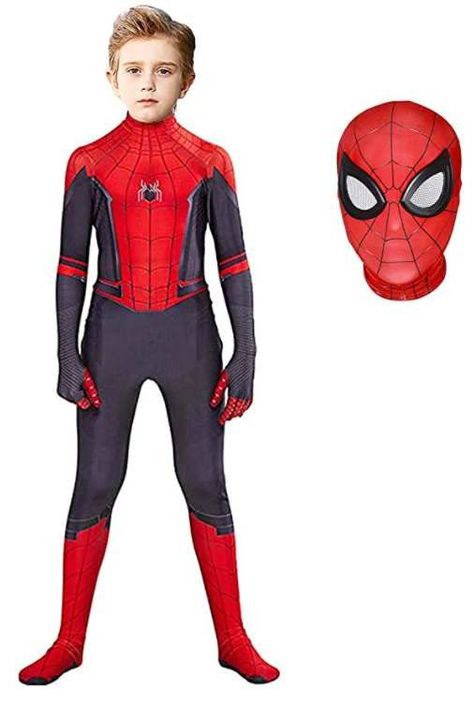 Boys Spiderman Costume, Spiderman Halloween Costume, Take Off The Mask, Superhero Costumes Kids, Costume Bodysuit, Superhero Spiderman, Spiderman Costume, Superhero Costume, Halloween Store