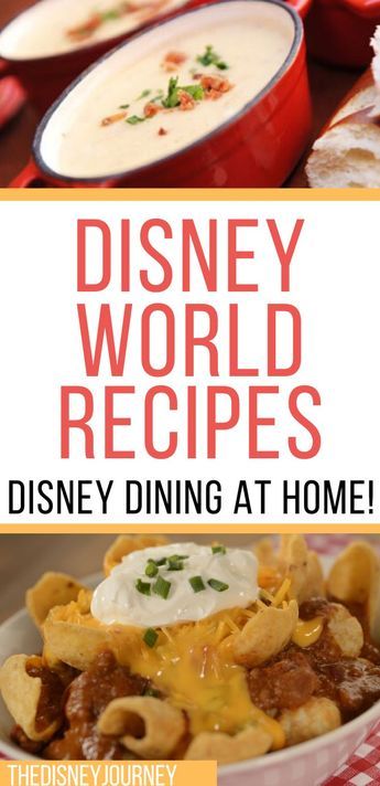 Disney Birthday Party Food Ideas, Take Out Copycat Recipes, Disney Restaurant Recipes, Disney Snacks Recipes, Food Recipes Disney, Disneyland Food Recipes Copycat, Disney Soup Recipes, Disney Food Recipes Dinner, Disney Food Copycat Recipes