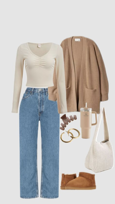 Modesty Outfits, Cute Modest Outfits, Casual Preppy Outfits, Everyday Fashion Outfits, Fall Fits, Mode Inspo, Looks Chic, Winter Fits, Cute Everyday Outfits