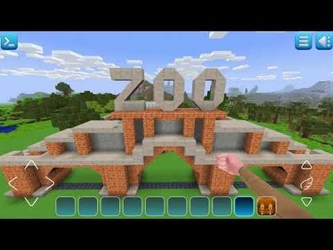 Minecraft Zoo Ideas, Zoo Building, Zoo Crafts, Zoo Ideas, Minecraft Inspo, Minecraft Decorations, Diy Tray, Sharing Economy, Minecraft Blueprints