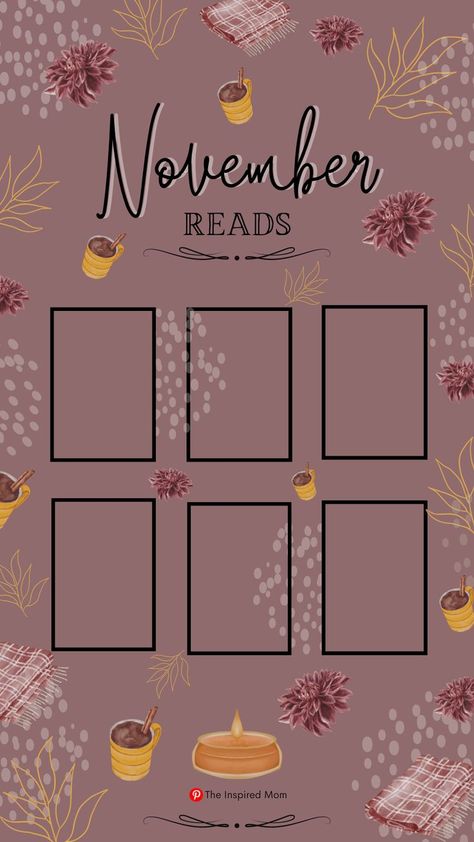 Monthly Reading Tracker, November Reading, January Books, November Books, Book Review Template, Book Reading Journal, Bookstagram Inspiration, Book Log, Book Wrap