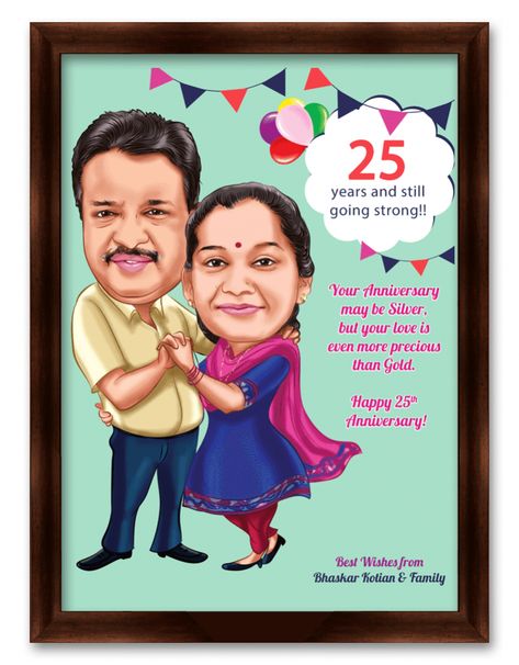 Surprise your #Parents with a memorable present they will Cherish forever Wedding Anniversary Gifts For Parents, 25th Wedding Anniversary Gifts, Mom Dad Anniversary, All About Wedding, 25th Wedding Anniversary Party, Surprise Ideas, Happy 25th Anniversary, 25 Wedding Anniversary Gifts, 25th Anniversary Gift