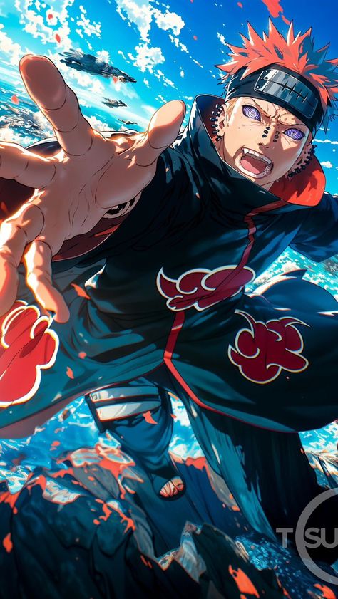 ฅ ฅ ᴹᵃᵈᵉ ʷⁱᵗʰ ᴬᴵ Pain 4k Ultra Hd, Naruto 4k Wallpaper, Nagato Pain, Yahiko Naruto, Pain Nagato, Pain Naruto, Logo Game, Naruto And Sasuke Wallpaper, Dragon Ball Painting