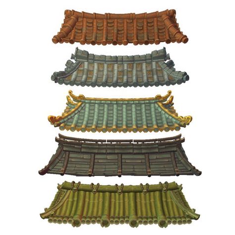 Japanese Roof, Chinese Roof, Kolam Air, Ancient Chinese Architecture, Fantasy Village, China Architecture, Japan Architecture, Chinese House, Asian Architecture