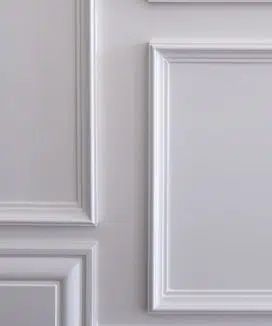 Inlay Moulds | Faux Frame Look on Walls & Doors Interior Styles Guide, French Provincial Home, Wainscoting Wall, Provincial Style, French Provincial Style, Timber Mouldings, Wall Panelling, Skirting Boards, Chair Rail