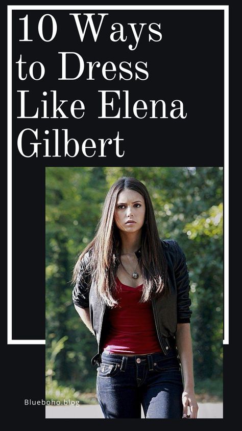 Vampires Girlfriend Aesthetic, Elena Gilbert Outfits Shein, How To Be Like Elena Gilbert, How To Dress Like Elena Gilbert, How To Be Elena Gilbert, Elena Gilbert Jeans, Simple Vampire Outfit, Elena Gilbert Outfits Inspired, Vampire Diaries Elena Outfits