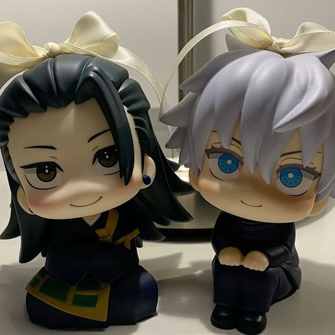 Gojo Figure Chibi, Gojo Figurines, Jjk Nendoroid, Mini Figurine, Anime Figurines, Mini Figures, Jujutsu Kaisen, Jujutsu, Things To Buy