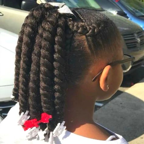 Pretty Natural Hairstyles, Two Strand Twist Hairstyles, Kids Natural Hair, Lil Girl Hairstyles, Kid Braid Styles, Two Strand Twist, Medium Layered Hair, Princess Hair, Kid Styles