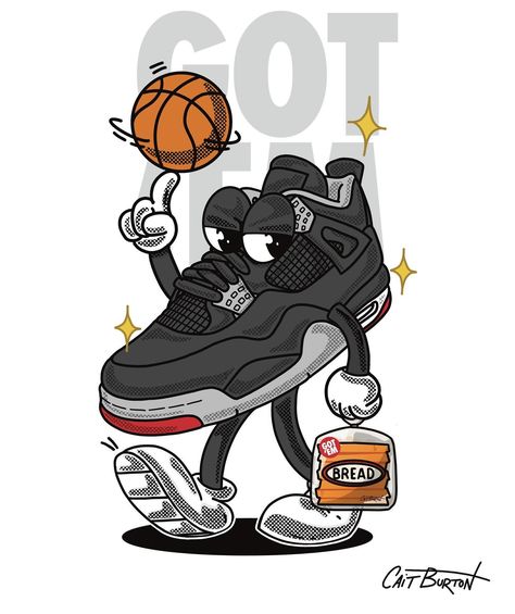 Who picked the new Jordan 4 Breds up? Thoughts in hand? I wasn’t a fan of the leather so sat these out but let me know what you think if you picked them up. 🍞 #sneakerart #jordan4bred #jordan4squad #sneakerillustration #nike Sneaker Illustration Art, Sneaker Illustration, Jordan Bred, Bred 4, Sneakers Illustration, Jordan 4 Bred, Procreate Ipad Art, Everything Everything, Sneaker Art