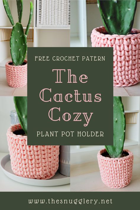 Plant Pot Cozy Crochet, Crochet Plant Cover Free Pattern, Crochet Pots Free Pattern, Crochet Pot Cozy, Crochet Plant Basket Free Pattern, Plant Pot Crochet Cover, Crochet Terracotta Pot, Crochet Pot Plant Holder, Crochet Plant Pot Holders Free Pattern