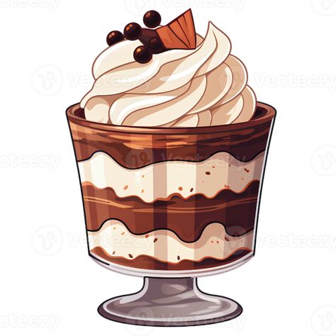 dessert ice-cream illustration ai generative Dnd Food, Cream Illustration, Anime Rpg, Ice Cream Illustration, Digital Food, Cake Base, Food Illustration, Logo Banners, Cityscape Photos