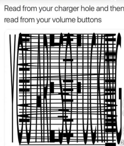 Idk What To Say So Im Sending This, Look From Your Charging Port, Look From The Charger Hole, Look Through Your Charger Port, You're So Beautiful, Funny Illusions, Cool Illusions, Funny Mind Tricks, Mind Tricks