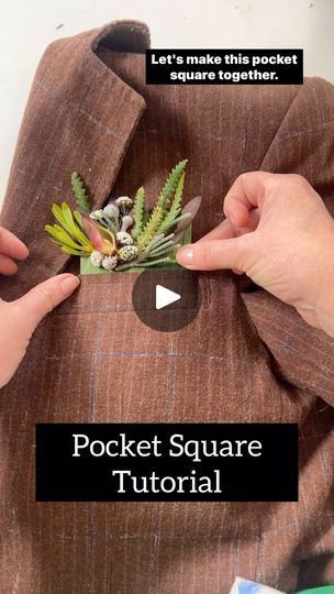 4.4K views · 327 reactions | Comment ‘Pocket Square’ to get a link to these @fitz.design pocket squares. Thank you @oasisfloralproductsnamerica , I adore the Uglu strips! @aifd_official thank you for helping me learn clean mechanics!

#flowermoxie #pocketsquare #diybride #diyboutonniere #flowertutorial #budgetbride | Flower Moxie | flowermoxie · Original audio Pocket Square Boutonniere Diy, Diy Pocket Boutonniere, Flower Pocket Square, Flower Moxie, Diy Boutonniere, Budget Bride, Diy Brides, Pocket Squares, Flower Tutorial