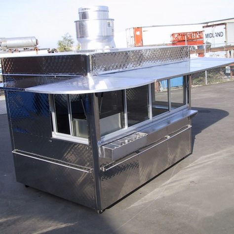 Food (Concession) Stands & Kiosks | Silver Star Metal Fabricating Concession Stands, Kiosk Design, Closet Decor, Concession Stand, Low Cabinet, Flat Bed, Corten Steel, Upper Cabinets, Canadian Tire