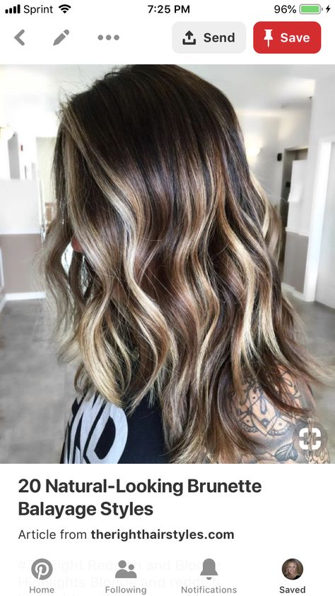 Dark Brown Hair Balayage, Blonde Highlights On Dark Hair, Ombre Hair Blonde, Hair Color Formulas, Balayage Hair Dark, Dark Hair With Highlights, Brunette Balayage Hair, Low Maintenance Hair, Hair 2024