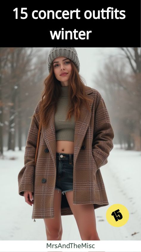 concert outfits winter Concert Outfit With Blazer, Night Concert Outfit Ideas, Outfit Ideas Rock, Concert Outfits Winter, Concert Outfit Winter, Winter Outfits For School, Trendy Outfit Ideas, Sequin Pants, Velvet Jumpsuit