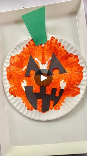 12K views · 240 reactions | Did you know you can make a pumpkin come to life with a fun paint splat technique? 🎃🎨 This paint splat paper plate pumpkin craft lets kids to get creative creativity as they squish paint between plates to create unique pumpkin designs. Perfect for some messy, fall fun! TIP: Turn it into a color mixing idea by using red and yellow paint! #PumpkinCraft #PaintSplatArt #FallFun #CreativeKids | Mandisa | Happy Toddler Playtime | Crystal Waters · Gypsy Woman (She's Homeless) (La Da Dee La Da Da) (Basement Boy Strip To The Bone Mix) Pumpkin Craft For Toddlers, Paper Plate Pumpkin Craft, Paper Plate Pumpkin, October Lessons, Pumpkin Craft, Paint Splats, Pumpkin Designs, Easy Halloween Crafts, Yellow Paint