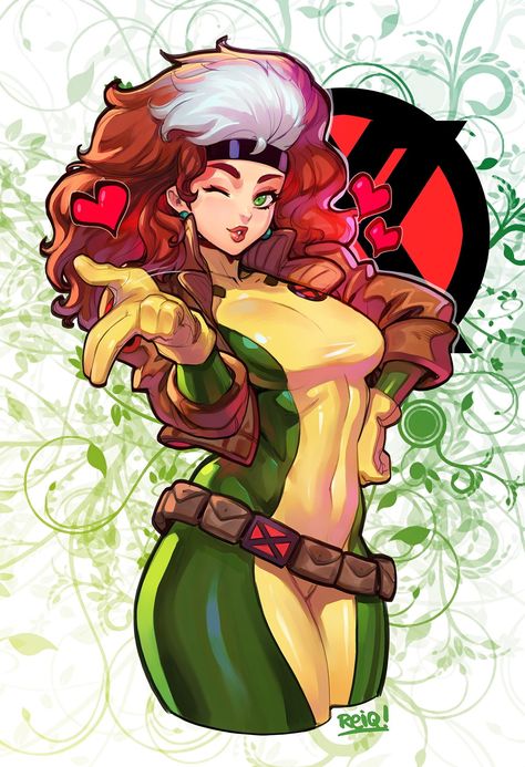 REIQ on Twitter: "90s ROGUE!… " Rogue Xmen, Marvel Comics Artwork, Marvel Rogue, Xmen Art, Rogue Gambit, X Men Evolution, Marvel Comic Character, Comic Art Girls, Comics Girls