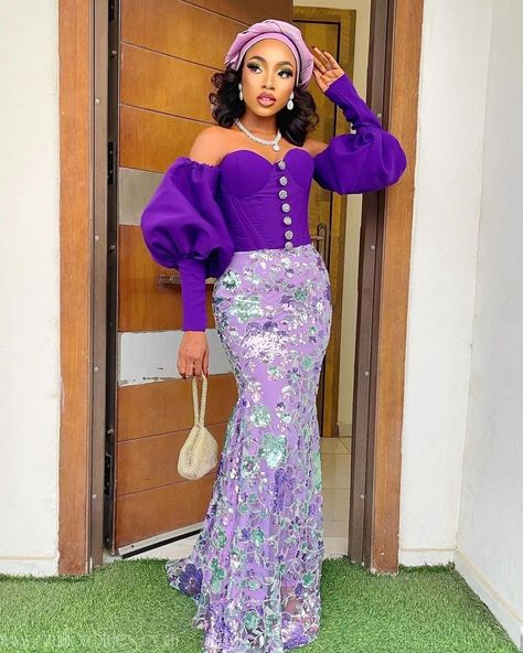 Exquisite Nigerian Lace Asoebi Styles-Volume 55 – A Million Styles Lace Gown Styles Aso Ebi, Latest Lace Styles, Lace Asoebi Styles, Aso Ebi Lace, Aso Ebi Lace Styles, Nigerian Lace Styles, Lace Gown Styles, Nigerian Lace, Gown Styles