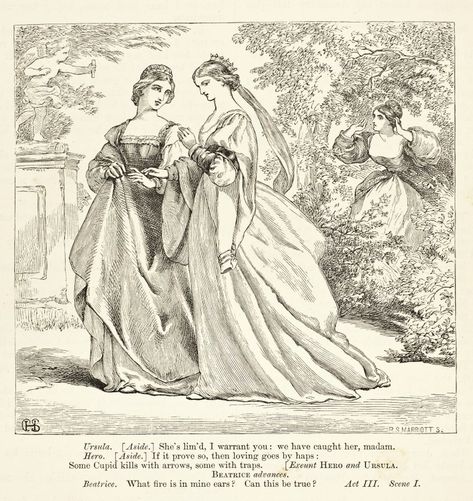 “There was a star danced, and under that was I born” – illustrations of Much Ado About Nothing’s Beatrice Much Ado About Nothing Aesthetic, Nothing Aesthetic, Messy Writing, Much Ado About Nothing, Uni Room, Writing Things, Back To Reality, Partner Dance, Romantic Scenes