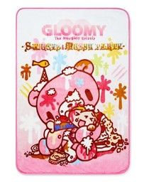 Gloomy Bear - Gloomy - Pitty - Blanket - Fleece Blanket - Throw Blanket (Spencer's) Bear Food, Bear Recipes, Anime Wall Prints !!, Gloomy Bear, Bear Blanket, Spencers Gifts, Yami Kawaii, Bear Wallpaper, Bear Art