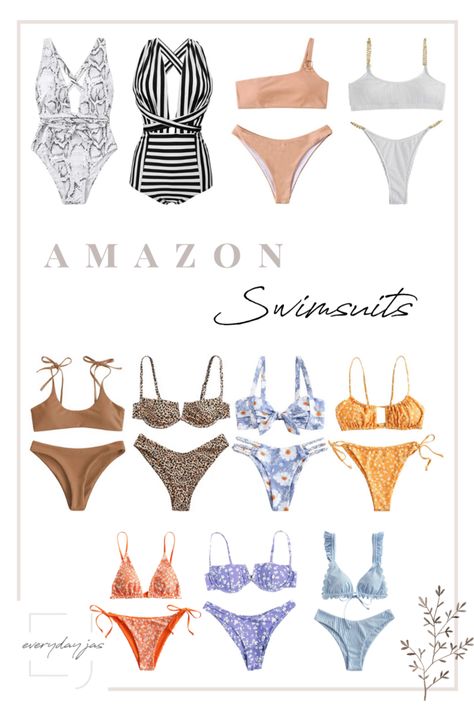 Mix And Match Swimsuit Ideas, Swimsuit For Small Chest Bikinis, 2023 Swimsuits For Women, Amazon Swimsuits 2023, Amazon Bathing Suits Women, Cheap Target Swimwear For Beach Season, Cheap T-back Swimwear For Beach Season, 2024 Bathing Suit Trends, Best Amazon Swimsuits For Women