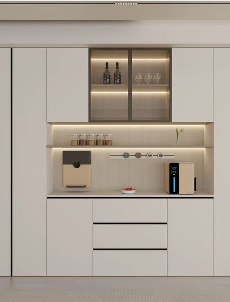 Crockery Cabinet Design, Crockery Cabinet, Crockery Unit Design, Home Bar Areas, Elegant Kitchen Design, Crockery Unit, India Home Decor, House Essentials, Modern Sofa Designs