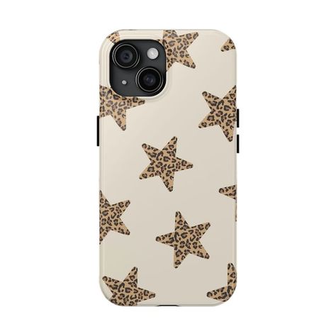 RedBirdAlley - Etsy Cute Phone Cases Aesthetic, Iphone 12 Phone Cases, Cheetah Print Phone Case, Phone Cases Design, Phone Case Simple, Summer Phone Cases, Leopard Print Bow, Things I Need To Buy, Star Phone Case