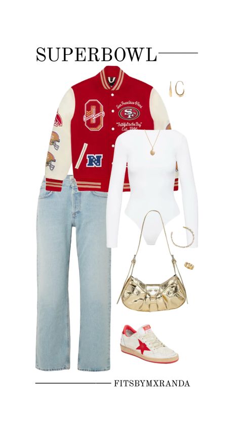 SUPERBOWL FIT | curated on ltk #outfitinspo #superbowl #outfit #fashion #fashioninspo Superbowl Outfit, Super Bowl Outfit, Red And Black Outfits, Game Outfit, Teenager Outfits, Gaming Clothes, Western Fashion, Different Styles, Casual Wear