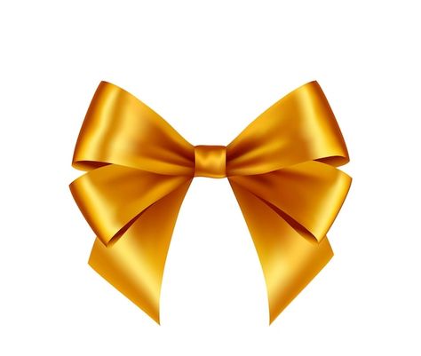 Gold Drawing, Sand Gifts, Bow Vector, Golden Bow, Trendy Bows, Paper Bow, Creative Illustration, Color Vector, Happy Birthday Greetings