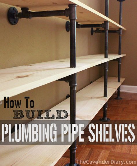 Bedroom Closet Shelves, Plumbing Pipe Shelves, Pipe Shelving, Bedroom Closets, Plumbing Pipe Furniture, Bedroom Closet Storage, Pantry Laundry, Industrial Pipe Shelves, Laundry Room Shelves