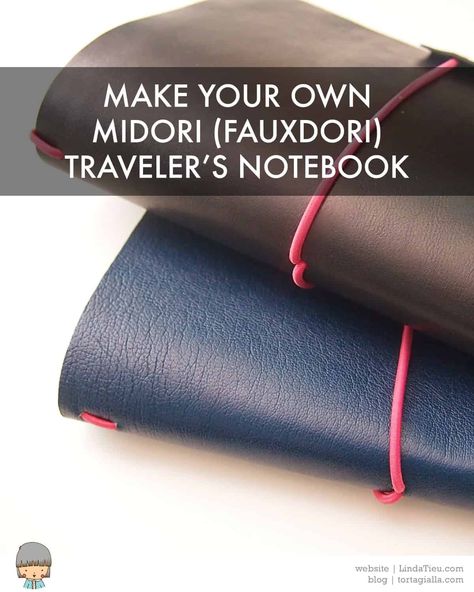 Fauxdori Travelers Notebook, Diy Travelers Notebook, Notebook Handmade, Midori Notebook, Book Binding Diy, Education Positive, Midori Travelers Notebook, Diy Notebook, Bags Handmade