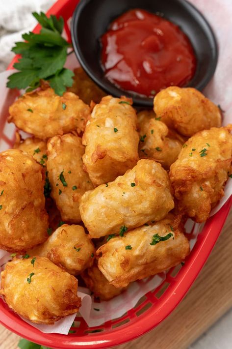 Homemade Tater Tots Recipe Homemade Tater Tots Recipes, British Meals, Tator Tot Recipe, Homemade Tater Tots, Tater Tot Recipes, Tater Tot Casserole Recipes, Tator Tots, Shredded Potatoes, Thanksgiving 2024