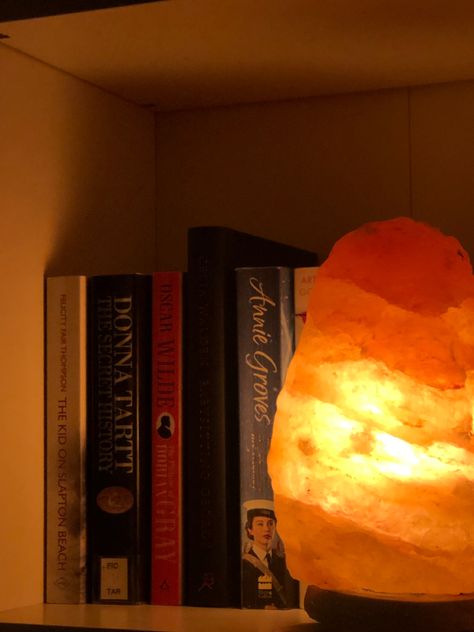 salt lamp Salt Lamps Aesthetic, Salt Rock Lamp Aesthetic, Salt Lamp Room, Salt Lamp Aesthetic, Work Office Ideas, Free Mail, Lamps Aesthetic, Salt Rock Lamp, Princess Palace