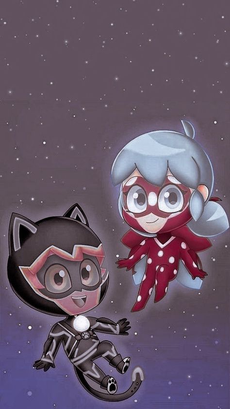 𝖬𝗂𝗋𝖺𝖼𝗎𝗅𝗈𝗎𝗌 𝖼𝗁𝗂𝖻𝗂 Miraculous Chibi Wallpaper, Mlb Icons, Mlb Wallpaper, Chibi Wallpaper, Miraculous Wallpaper, Tiny Tales, Cat Noir, Miraculous Ladybug, Matching Icons