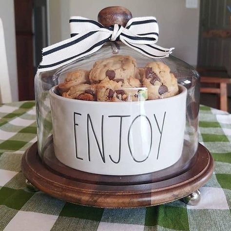 Peanut Butter Chocolate Chip Cookies, Rae Dunn Collection, Home Remodel, Living Room Remodel, Kitchen Redo, Mud Pie, Farmhouse Kitchen Decor, Kitchen Makeover, Butter Cookies