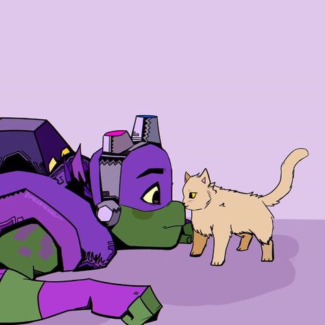 ❤️ 💙 💜 🧡~ ROTTMNT X Reader Oneshots ~ 🧡 💜 💙 ❤️ - 💜 A New Home 💜 - Wattpad Donnie X Reader, Rottmnt X Reader, Tmnt X Reader, Rise Donnie, Rottmnt Donnie, Donatello Ninja Turtle, Tmnt Characters, Donatello Tmnt, Usagi Yojimbo