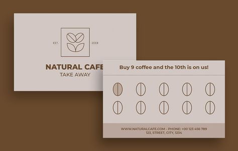 Coffee Loyalty Card Design, Sandwich Bar Ideas, Loyalty Card Coffee, Natural Cafe, Loyalty Card Design, Coffee Pics, Loyalty Card Template, Menu Card Design, Sandwich Bar