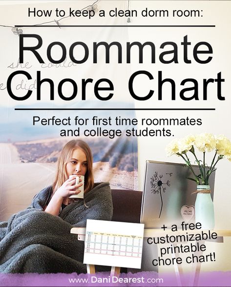 Apartment Chore Chart Roommate, Roommate Hacks, Chore Chart For Roommates, Clean Dorm Room, Apartment Cleaning Schedule, Roommate Chore Chart, Roommate Dorm, Roommate Ideas, Dorm Cleaning